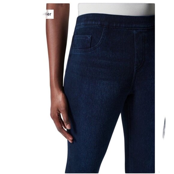 Spanx Jean-ish Ankle High Waisted Size XL Jeans Pull On Leggings - Picture 3 of 12